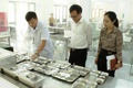 KIỂM TRA CÔNG TÁC TỔ CHỨC ĂN BÁN TRÚ TẠI TRƯỜNG TIỂU HỌC TRẦM LỘNG VÀ MINH ĐỨC.