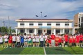 Sôi nổi trận giao hữu bóng đá nữ giữa CLB Ứng Thiên và CLB Trường THPT Trần Đăng Ninh
