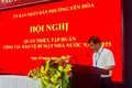 Phường Yên Hòa tổ chức tập huấn, quán triệt công tác bảo vệ bí mật nhà nước năm 2025 cho cán bộ, công chức, viên chức phường