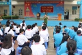 Tuyên truyền an toàn giao thông cho học sinh Trường THCS Kim Sơn