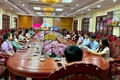 Điểm cầu xã Mỹ Đức dự tập huấn công tác xây dựng đảng, đoàn thể năm 2025