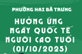 Chùm hoạt động Hưởng ứng ngày Quốc tế Người cao tuổi (1/10) của phường Hai Bà Trưng.