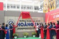 Gắn biển công trình Trường THCS Hoàng Mai chào mừng Đại hội XIV của Đảng