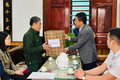 Xã Yên Lãng thăm, tặng quà người có công dịp Tết Nguyên đán 2026