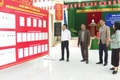 Đồng chí Phó Chủ tịch Thường trực UBND xã kiểm tra công tác chuẩn bị bầu cử tại các thôn