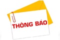 THÔNG BÁO NIÊM YẾT