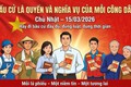HÃY ĐI BẦU SỚM - ĐI BẦU ĐẦY ĐỦ - ĐI BẦU ĐÚNG QUY ĐỊNH!