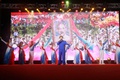 Rực rỡ chương trình nghệ thuật chào mừng thành công của 'Ngày hội non sông' trên địa bàn phường Đại Mỗ