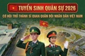 
Tuyển sinh quân sự năm 2026
