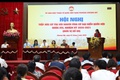Ứng cử viên đại biểu Quốc hội tiếp xúc cử tri đơn vị bầu cử số 9 – Điểm cầu xã Hòa Lạc cử tri tham gia nghiêm túc, trách nhiệm