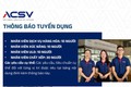 CÔNG TY ACSV THÔNG BÁO TUYỂN DỤNG ĐỢT I NĂM 2026