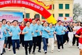 Hơn 1000 cán bộ, nhân dân xã Phúc Thọ tham gia Ngày chạy Olympic vì sức khoẻ toàn dân năm 2026