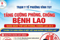 TRẠM Y TẾ PHƯỜNG VĨNH TUY
TĂNG CƯỜNG PHÒNG, CHỐNG BỆNH LAO NHÂN NGÀY 24/3