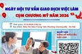 Ngày 27/3/2026 - Ngày hội tư vấn và giao dịch việc làm cụm Chương Mỹ năm 2026