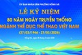 LỄ KỶ NIỆM
80 năm Ngày truyền thống ngành Thể dục Thể thao Việt Nam 
(27/3/1946 – 27/3/2026)