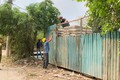 Phường Tây Tựu thực hiện cưỡng chế đối với 3 trường hợp vi phạm trong lĩnh vực đất đai