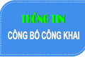 Thông báo về việc công khai danh mục thủ tục hành chính thuộc thẩm quyền giải quyết tại UBND phường Tây Mỗ