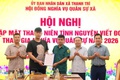 Những thanh niên ưu tú xã Thanh Trì tình nguyện lên đường nhập ngũ