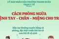 Phòng, chống bệnh Tay – Chân – Miệng
