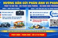UBND PHƯỜNG LONG BIÊN HƯỚNG DẪN CÔNG DÂN GỬI ẢNH VI PHẠM TRẬT TỰ ĐÔ THỊ, ATGT & VSMT