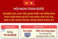 PHƯỜNG BA ĐÌNH NGHIÊM TÚC TỔ CHỨC QUÁN TRIỆT NGHỊ QUYẾT HỘI NGHỊ TRUNG ƯƠNG 2 KHÓA XIV – TẠO THỐNG NHẤT NHẬN THỨC, HÀNH ĐỘNG TRONG TOÀN ĐẢNG BỘ