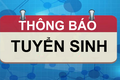 Thông báo tuyển sinh các chương trình học bổng năm 2026