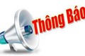 THÔNG BÁO ĐĂNG KÝ BIẾN ĐỘNG ĐẤT ĐAI TẠI THÔN XUÂN QUANG