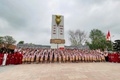 LỄ KẾT NẠP ĐỘI VIÊN TẠI DI TÍCH LỊCH SỬ QUỐC GIA BA MŨI TÊN ĐỒNG