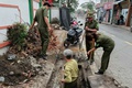 Công an xã Liên Minh quyết tâm giữ vững tuyến đường ba nhất