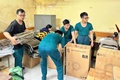 Thanh Xuân: Lực lượng Dân quân thường trực xung kích hỗ trợ Nhân dân giải phóng mặt bằng