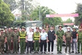Phường Chương Mỹ ra quân giải tỏa hành lang an toàn giao thông