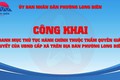 Thông báo về việc công khai danh mục thủ tục hành chính thuộc thẩm quyền giải quyết của UBND cấp xã trên địa bàn thành phố Hà Nội