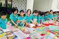 Trường Mầm non Ánh Sao đã tổ chức Ngày hội sách với chủ đề “Mở trang sách – Chắp cánh tâm hồn trẻ thơ”
