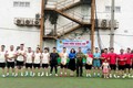 Đoàn Thanh niên Công an phường Cầu Giấy tổ chức hoạt động giao hữu bóng đá giữa các đoàn viên, thanh niên trong đơn vị