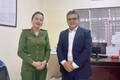 Công an phường Tương Mai nhận thư cảm ơn từ Đại sứ quán PALESTINE