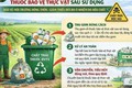 THU GOM VỎ BAO BÌ THUỐC BẢO VỆ THỰC VẬT SAU SỬ DỤNG