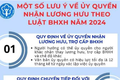 Một số lưu ý về ủy quyền nhận lương hưu theo Luật Bảo hiểm xã hội năm 2024