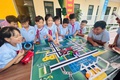 Ngày hội sáng tạo công nghệ thông tin – STEM ở trường Tiểu học Ninh Sở, xã Hồng Vân