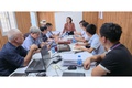 Uỷ ban MTTQ Việt Nam phường Long Biên, giám sát đầu tư xây dựng dự án trường học tại ô quy hoạch cụm G.2 phường Long Biên.