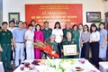 Đảng uỷ phường Hoàn Kiếm trao tặng Huy hiệu 70 năm tuổi Đảng đợt 19/5/2026 đối với đảng viên Nguyễn Cát, Chi bộ Tổ dân phố Hàng Mã 5