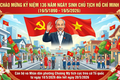 UBND phường Chương Mỹ tổ chức treo cờ Tổ quốc nhân dịp kỷ niệm 136 năm ngày sinh Chủ tịch Hồ Chí Minh 