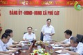 Phú Cát tổ chức hội nghị liên tịch chuẩn bị Kỳ họp thứ Ba HĐND xã khóa XXI, nhiệm kỳ 2026 – 2031