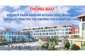 Thông báo kết quả thẩm định hồ sơ giáo viên, nhân viên đăng ký công tác tại trường THCS Phan Bội Châu
