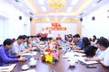 Thường trực Đảng ủy xã làm việc với UBND xã và các phòng chuyên môn