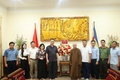 Lãnh đạo xã Mê Linh thăm, chúc mừng các cở sở Phật giáo nhân dịp mừng Đại lễ Phật đản năm 2026