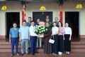 Đồng chí Chủ tịch Ủy ban MTTQ xã Phùng Xuân Hải thăm, chúc mừng các cơ sở phật giáo nhân dịp Đại lễ Phật đản Phật lịch 2570 – Dương lịch 2026