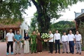 Chủ tịch UBND xã Xuân Mai đồng chí Nguyễn Anh Đức cùng đoàn thăm chúc mừng 4 cơ sở phật giáo nhân dịp lễ Phật Đản - phật Lịch.