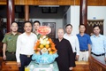 Đồng chí Phí Minh Hải – Bí thư Đảng ủy, Chủ tịch HĐND phường chúc mừng, động viên các tổ chức, chức sắc, cốt cán, nhân sĩ Phật giáo nhân dịp Đại lễ Phật đản Phật lịch 2570 – Dương lịch 2026