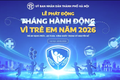 Lễ phát động tháng hành động vì trẻ em thành phố năm 2026