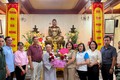 Phường Ô Chợ Dừa thăm, chúc mừng các cơ sở Phật giáo, tín ngưỡng nhân dịp Đại lễ Phật đản